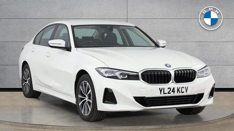 White Used 2024 BMW 330e Sport Line | £28,990 (Super price) - Image 1/4
