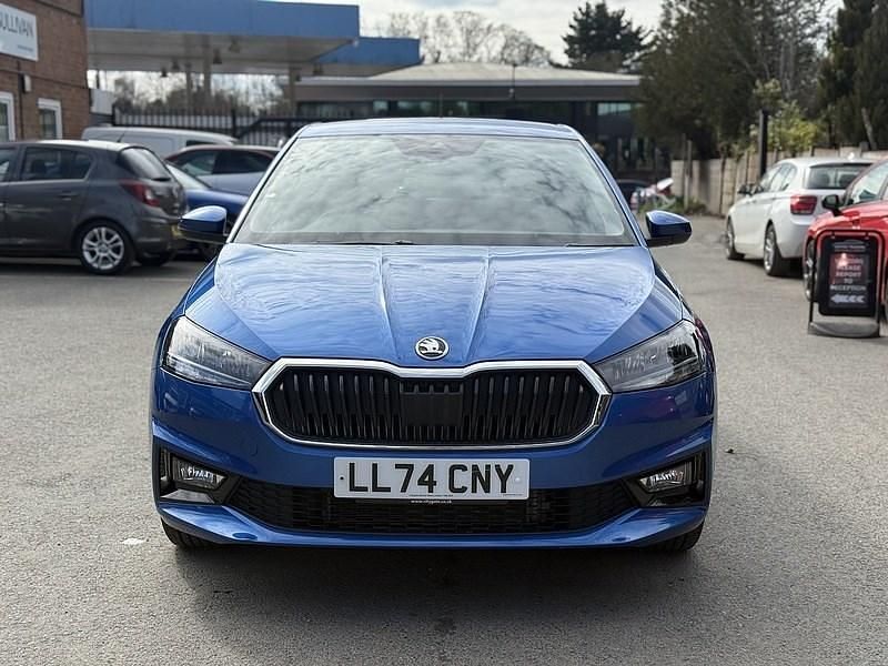 Used Skoda Fabia SE L 2024 Blue Hatchback