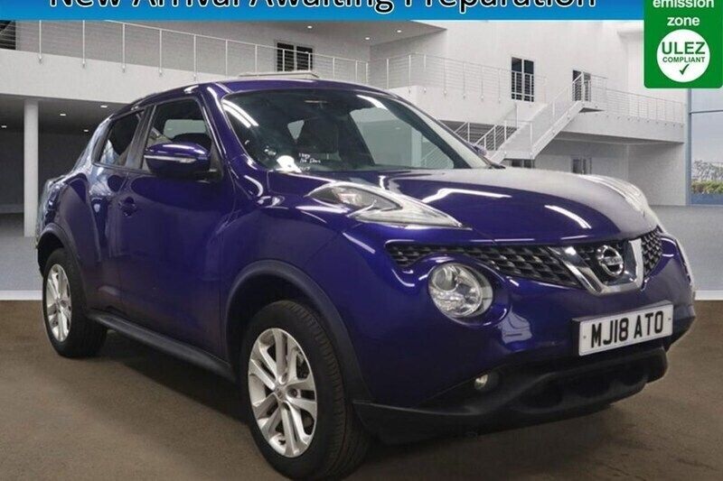 Blue Used 2018 Nissan Juke N-Connecta SUV | £8,300 (Good price) - Image 1/1