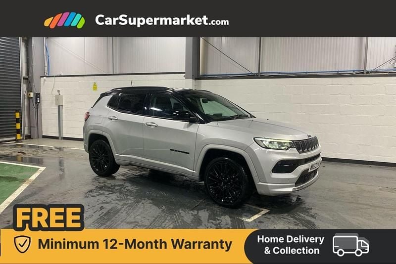 Silver/black Used 2023 Jeep Compass SUV | £17,997 (Fair price) - Image 1/4