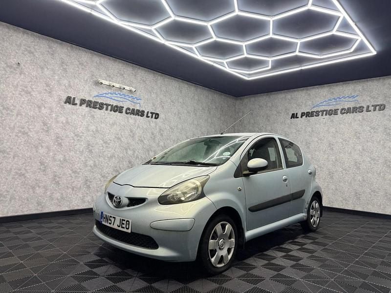 Used Toyota Aygo 2007 Blue Hatchback