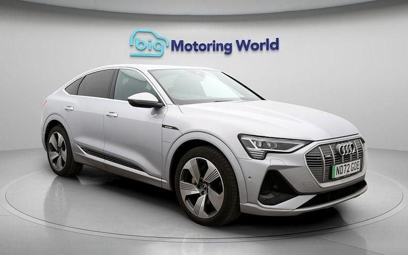 Used Audi e-tron Sportback S-Line 300 kW (408 HP) 2022 Silver SUV