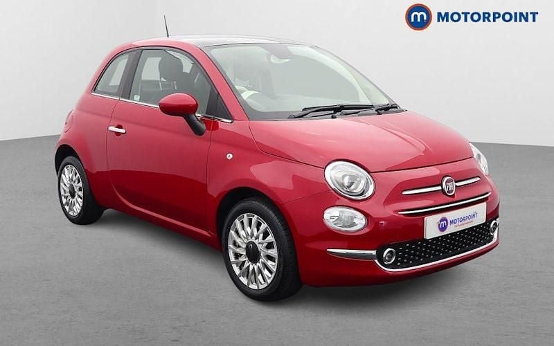 Red Used 2023 Fiat 500 Hatchback | £9,999 (Fair price) - Image 1/4