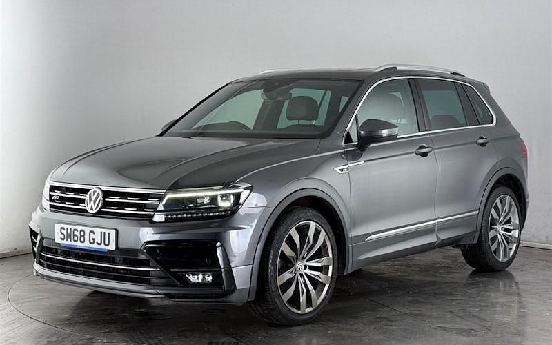 Used VW Tiguan R-line 150 HP (110 kW) 2018 Grey SUV