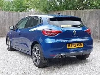 Used Renault Clio V RS Line 90 HP (66 kW) 2023 Blue Hatchback