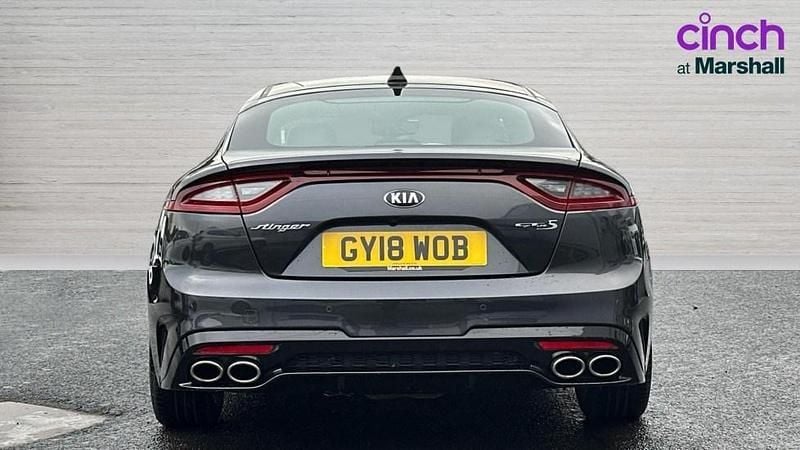 Used Kia Stinger GT-Line S 244 HP (179 kW) 2018 Grey Hatchback