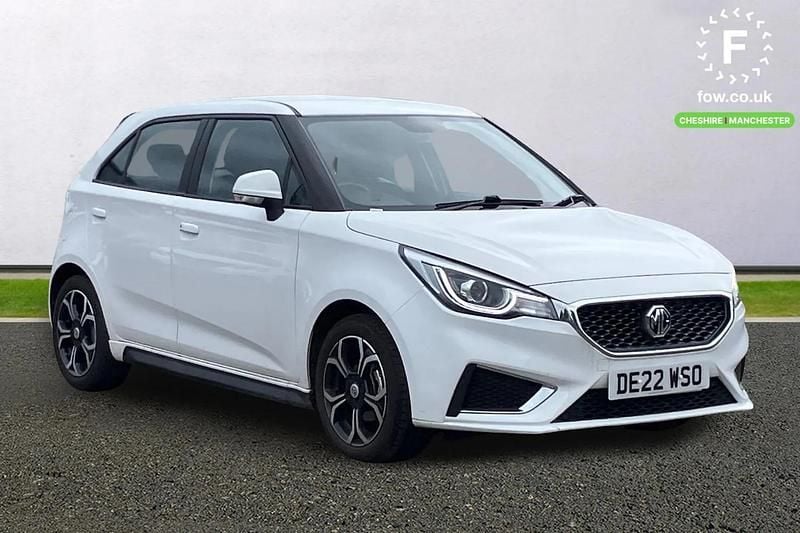 Used MG MG3 Exclusive 106 HP (77 kW) 2022 White Hatchback