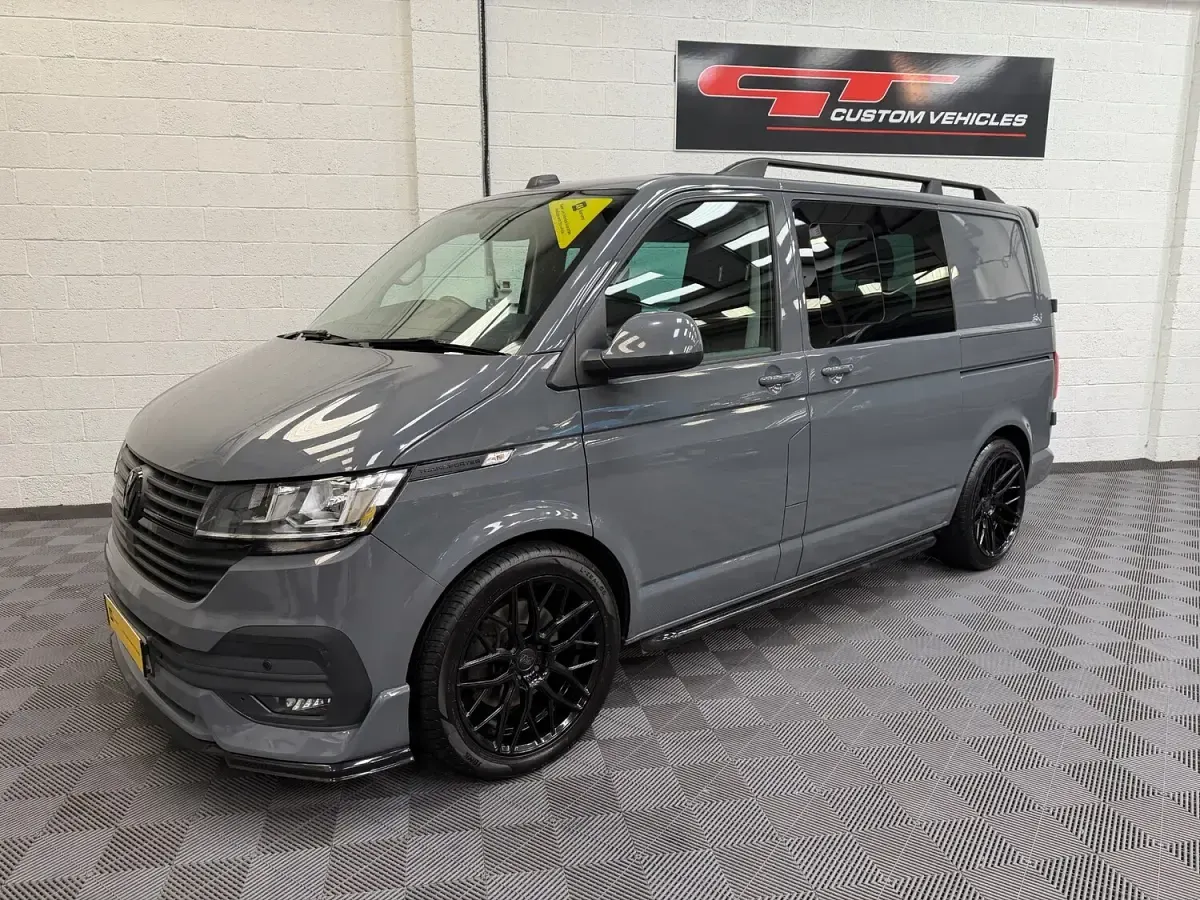 Used VW T6.1 Highline 150 HP (110 kW) 2021 Grey Van