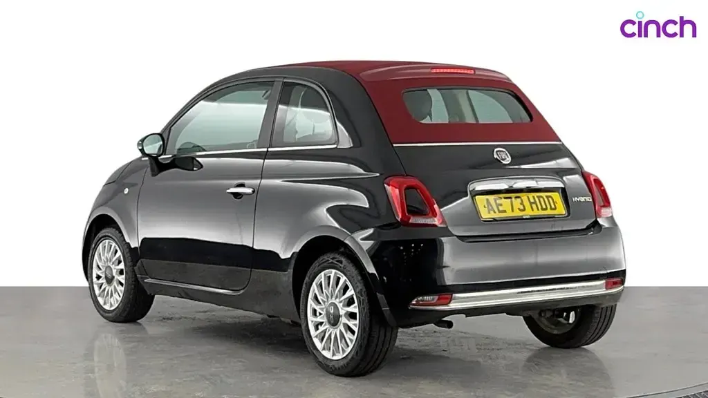 Used Fiat 500 2023 Black Cabriolet