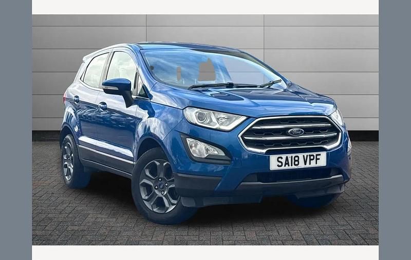 Used Ford Ecosport Zetec 125 HP (91 kW) 2018 Blue SUV
