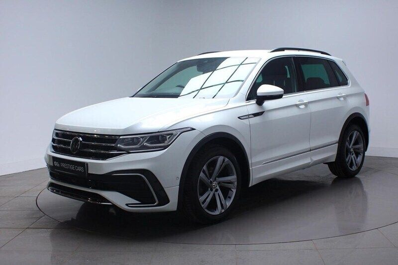 White Used 2024 VW Tiguan R-line Edition SUV | £29,544 (Fair price) - Image 1/1