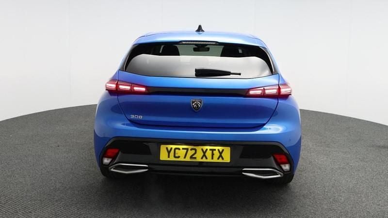 Used Peugeot 308 Allure Premium 130 HP (95 kW) 2022 Blue Hatchback
