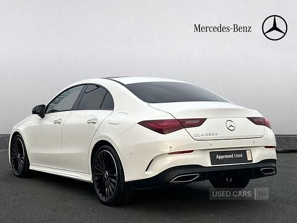 Used Mercedes CLA220 AMG Line Premium Plus 190 HP (139 kW) 2025 White Sedan