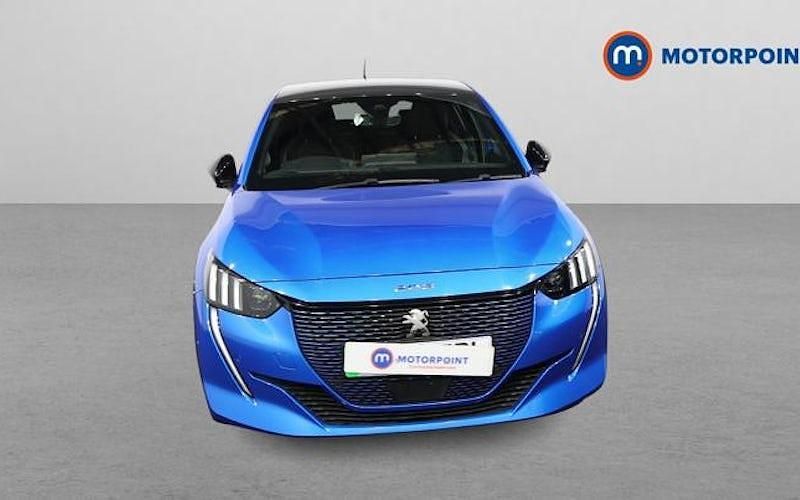 Used Peugeot e-208 Premium 100 kW (136 HP) 2022 Blue Hatchback