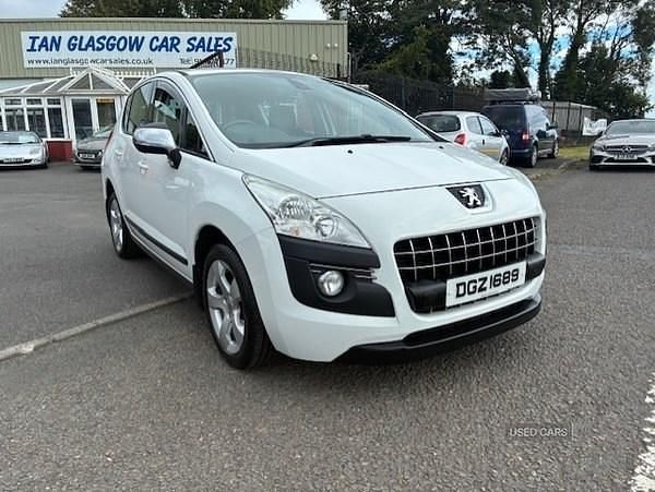 Used Peugeot 3008 Active 2012 White Hatchback