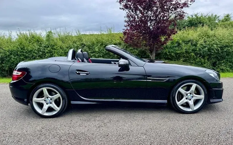 Used Mercedes SLK350 AMG 306 HP (225 kW) 2013 Black Cabriolet