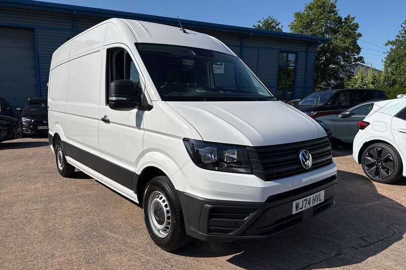 White Used 2024 VW Crafter Van | £37,788 (Expensive) - Image 1/4