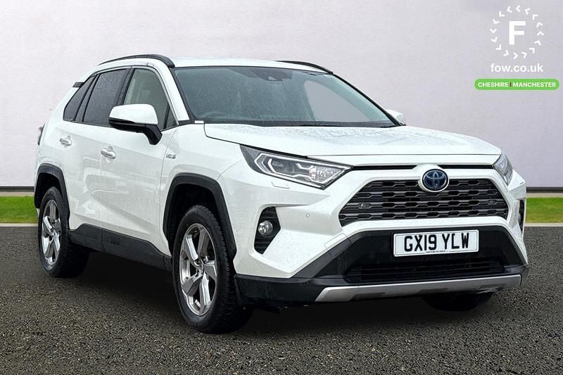 Used Toyota RAV4 Hybrid 222 HP (163 kW) 2019 White SUV