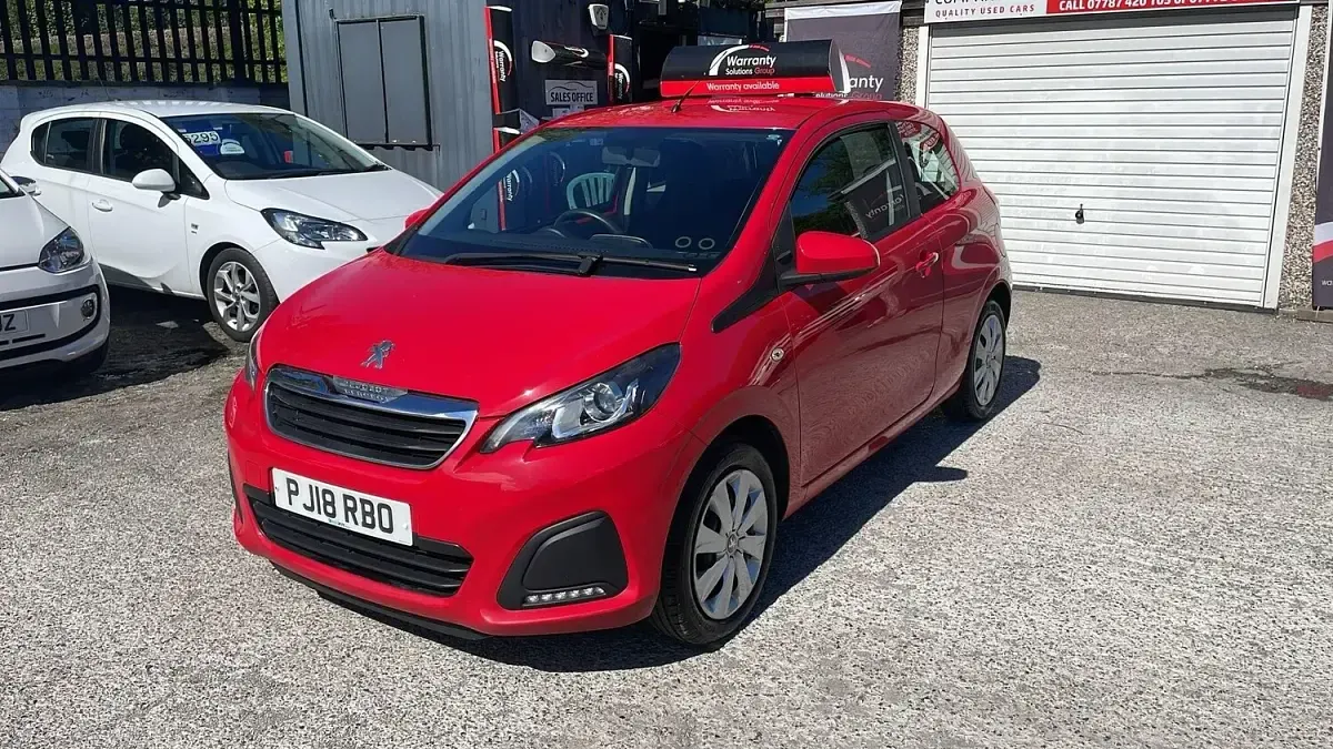 Used Peugeot 108 Active 2018 Red Hatchback