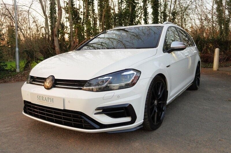 White Used 2017 VW Golf VII R Estate | £17,800 (Fair price) - Image 1/4