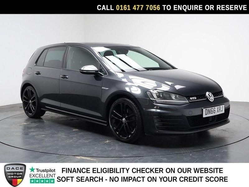 Used VW Golf VII GTD 184 HP (135 kW) 2017 Grey Hatchback