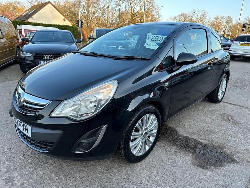Used Vauxhall Corsa 2012 Black Hatchback