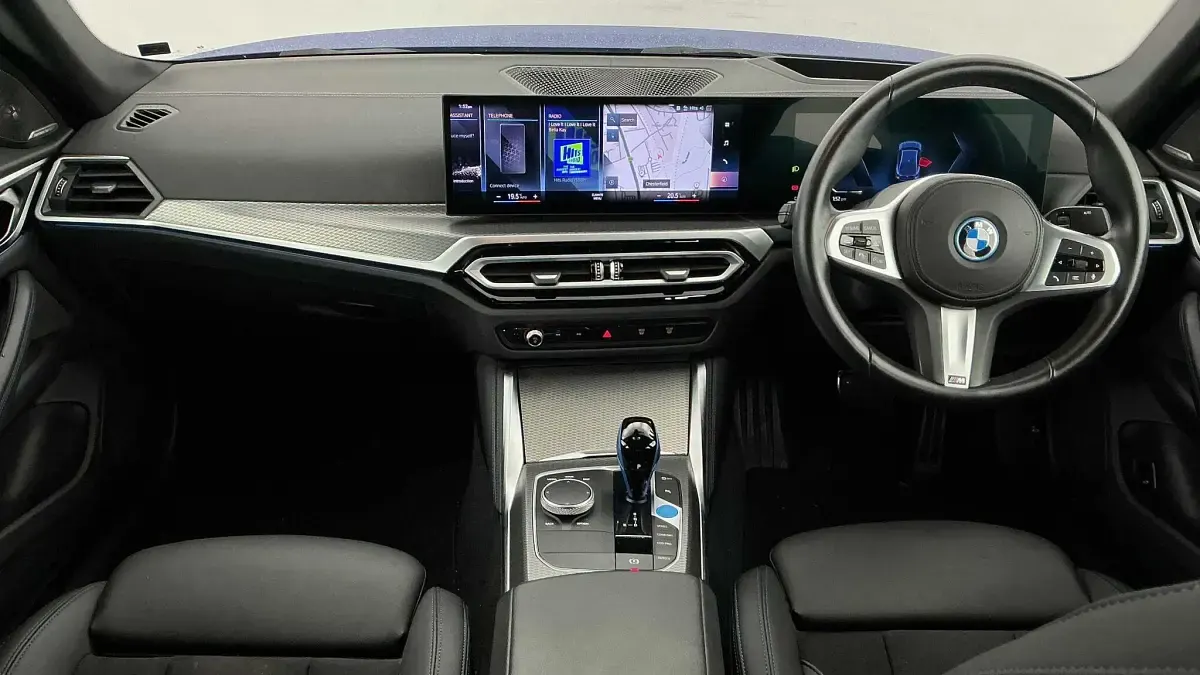 Used BMW i4 M Sport 250 kW (340 HP) 2022 Blue Sedan