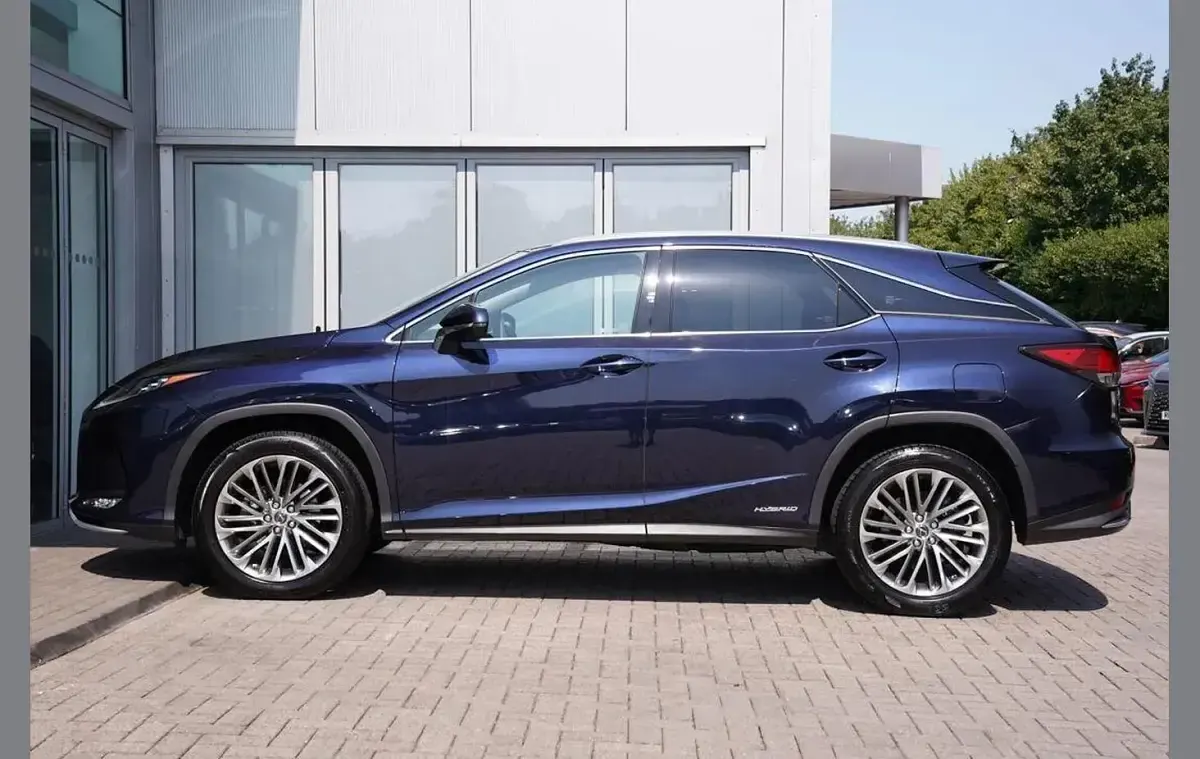 Used Lexus RX450h 308 HP (226 kW) 2022 Blue SUV