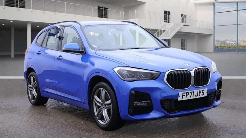 Blue Used 2021 BMW X1 M Sport SUV | £12,780 (Fair price) - Image 1/3