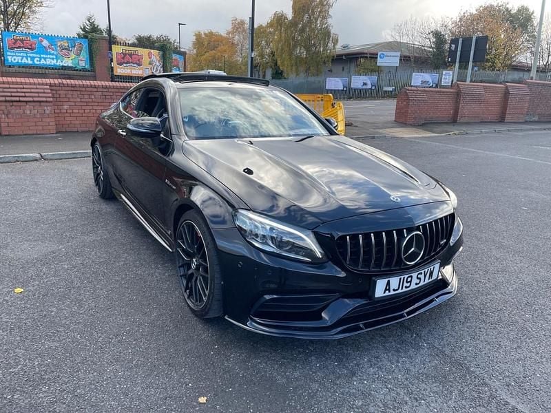 Used Mercedes C63S AMG Premium Plus 2019 Black Coupe