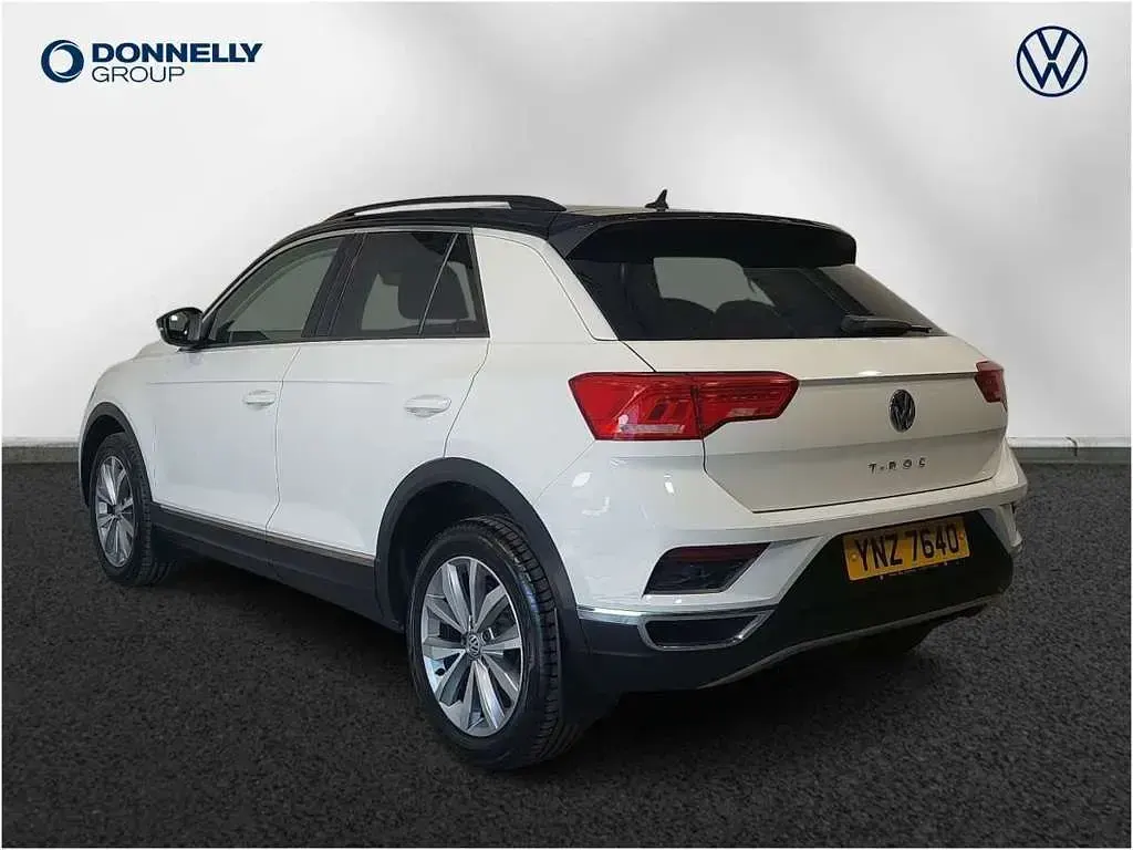 Used VW T-Roc Design 150 HP (110 kW) 2019 White SUV
