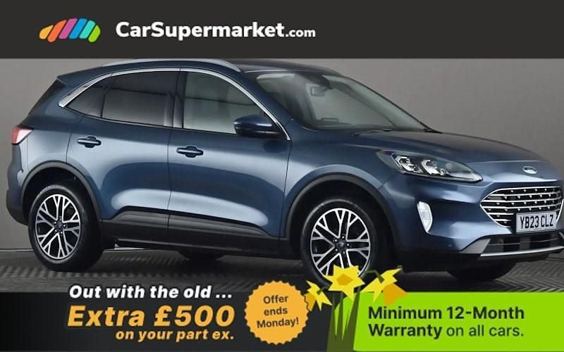 Used Ford Kuga Titanium 150 HP (110 kW) 2023 Blue SUV