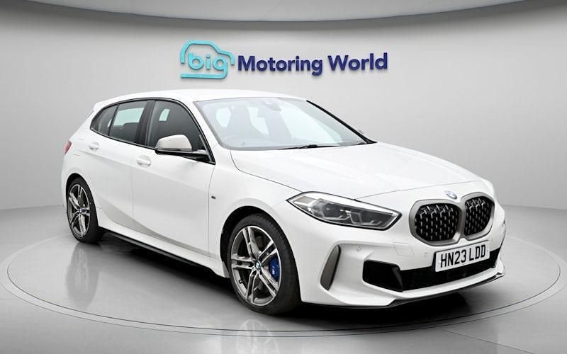 Used BMW M135 306 HP (225 kW) 2023 White Hatchback