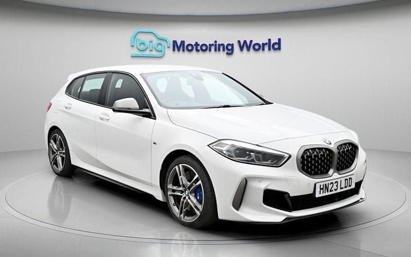 Used BMW M135 M Sport 306 HP (225 kW) 2023 White Hatchback