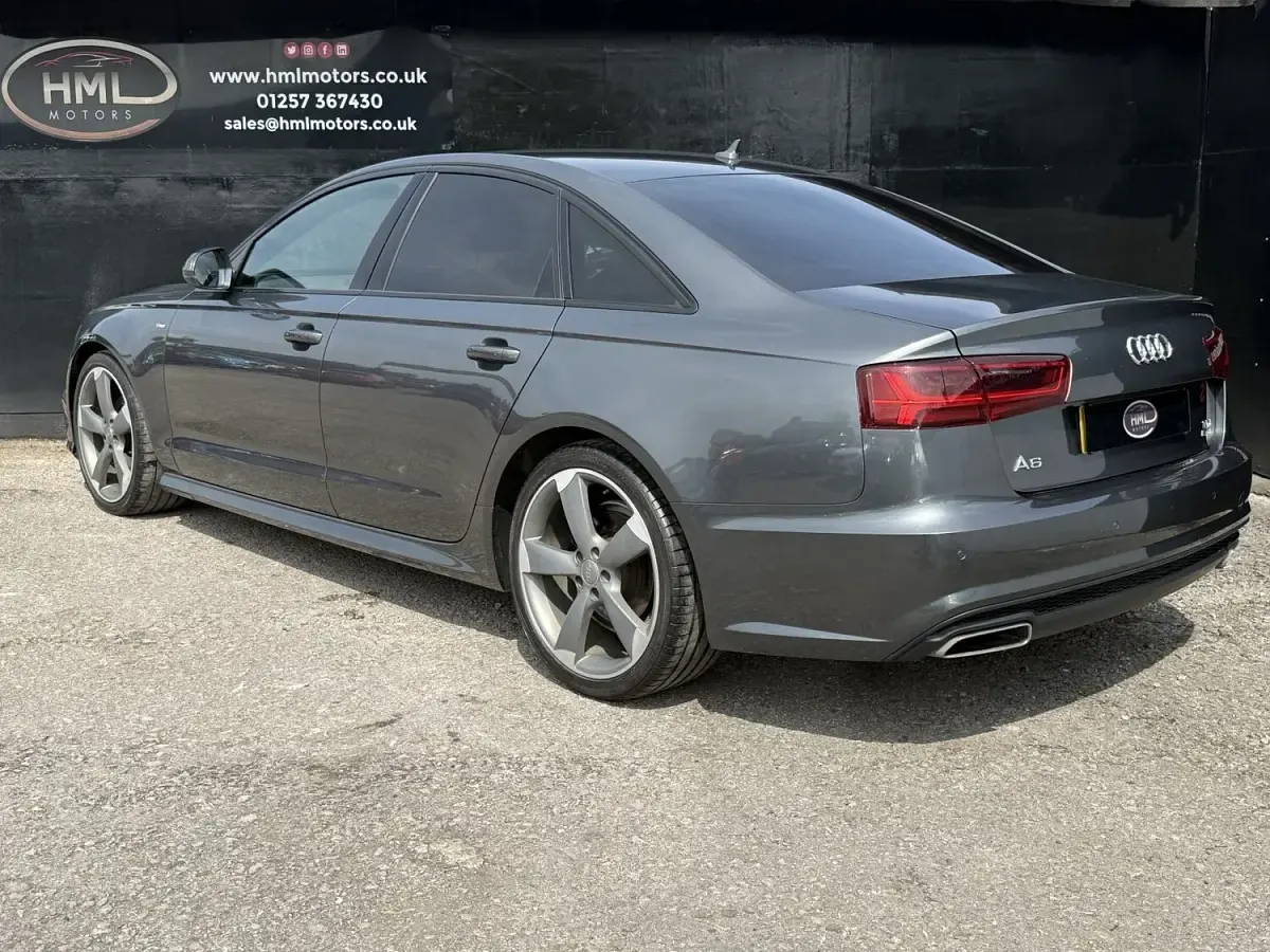 Used Audi A6 Black Edition 190 HP (139 kW) 2016 Grey Sedan