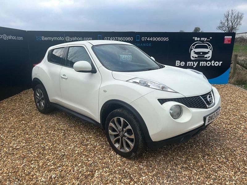 Used Nissan Juke Tekna 2013 White SUV