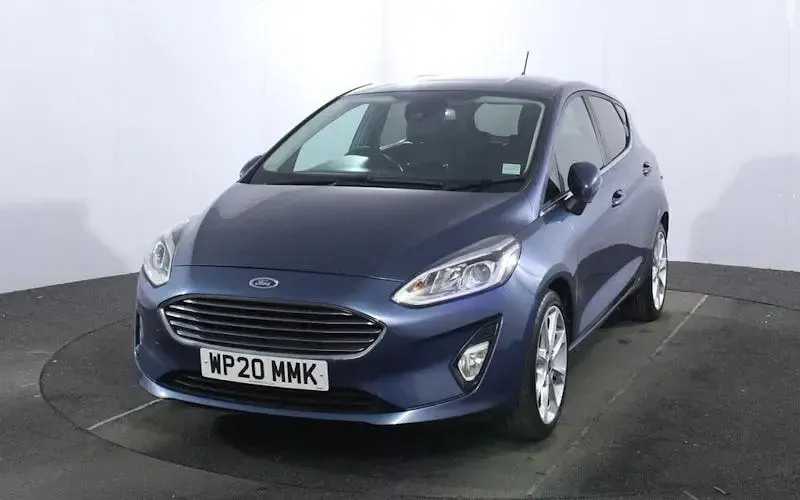 Usado Ford Fiesta Titanium X 125 HP (91 kW) 2020 Azul Citadino