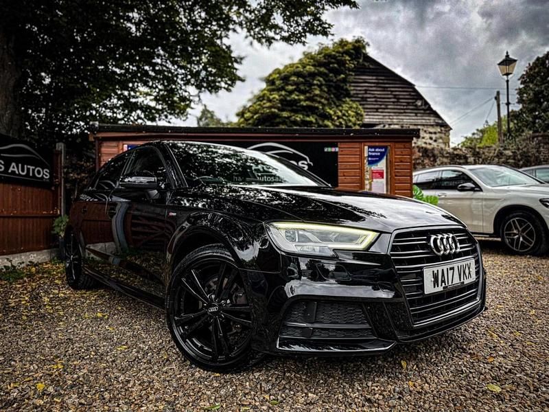Black Used 2017 Audi A3 Sportback S-Line Hatchback | £12,850 (A bit pricey) - Image 1/4