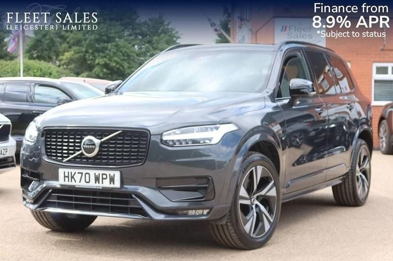 Grey Used 2021 Volvo XC90 R-Design SUV | £32,000 (Good price) - Image 1/3