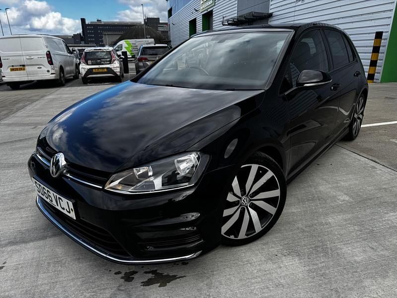Used VW Golf VII R-line Edition 150 HP (110 kW) 2016 Black Hatchback