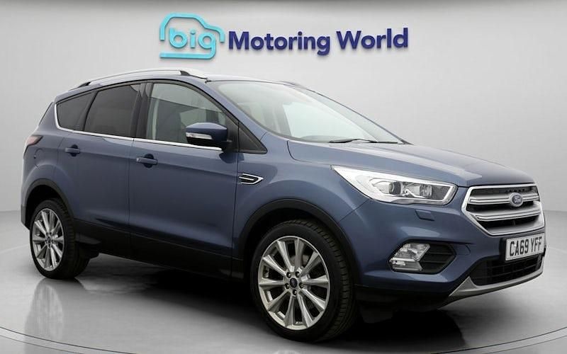 Blue Used 2019 Ford Kuga Titanium X SUV | £13,896 (Fair price) - Image 1/4