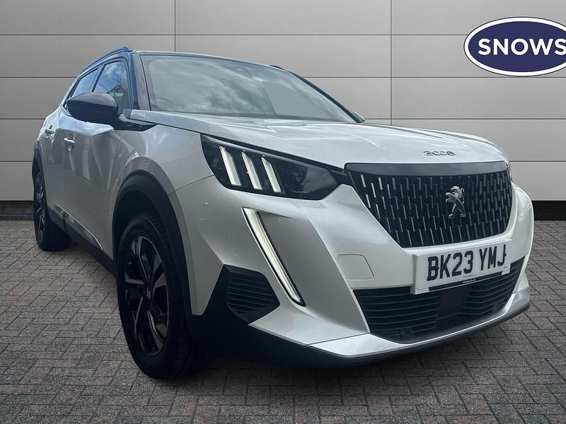 White Used 2023 Peugeot 2008 GT SUV | £17,607 (Fair price) - Image 1/4