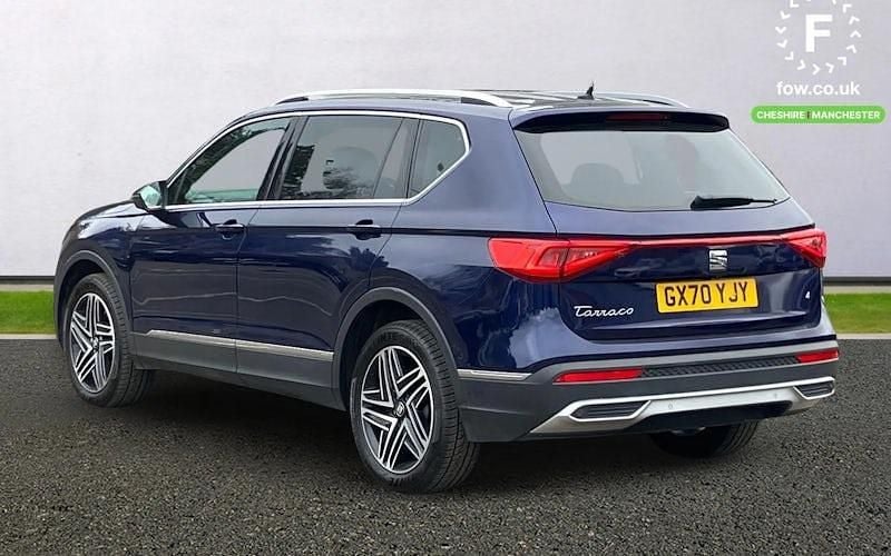 Used Seat Tarraco 4Drive 200 HP (147 kW) 2020 Blue SUV