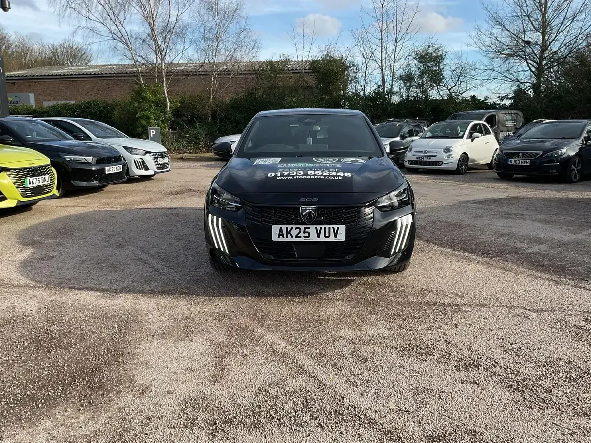 Used Peugeot 208 Premium 2025 Black Hatchback