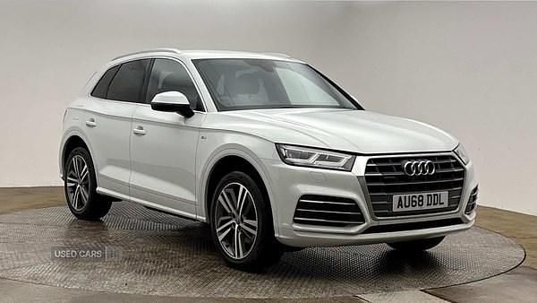 Used Audi Q5 S-Line 190 HP (139 kW) 2018 White SUV
