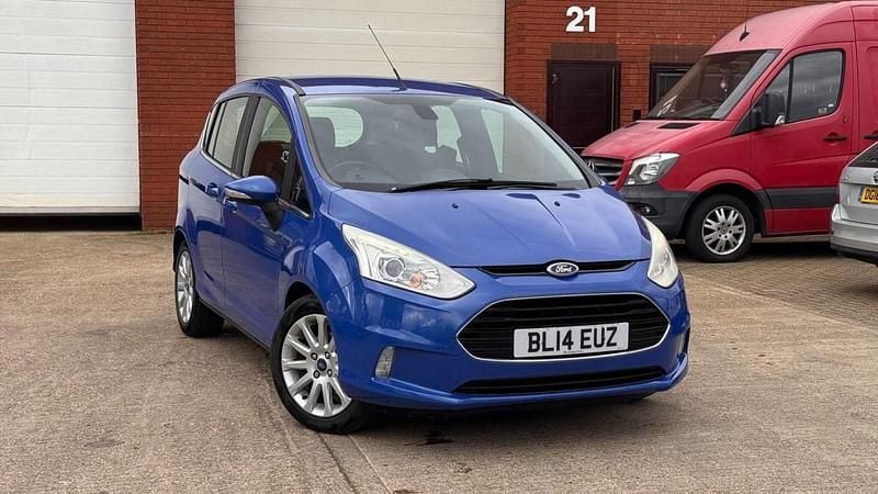 Used Ford B-MAX Titanium 100 HP (73 kW) 2014 Blue MPV