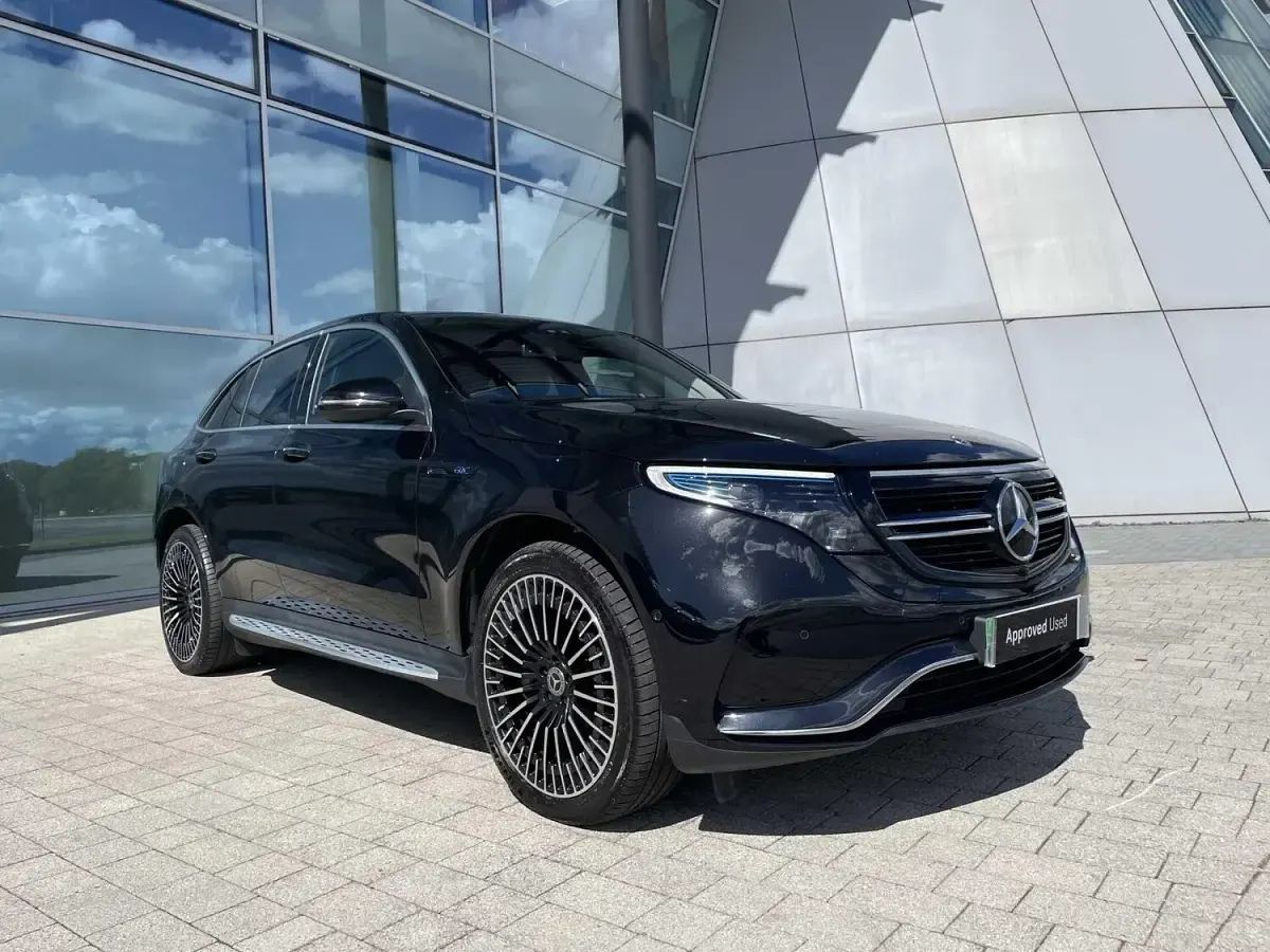 Used Mercedes EQC400 AMG Line Premium 300 kW (408 HP) 2023 Black SUV