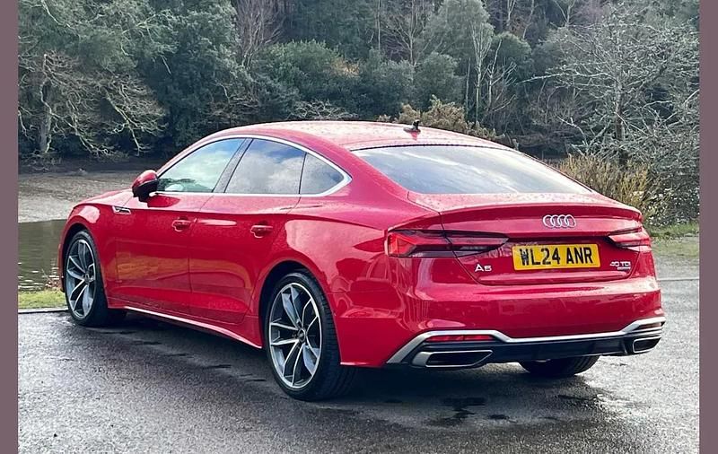 Used Audi A5 Sportback S-Line 200 HP (147 kW) 2024 Red Hatchback