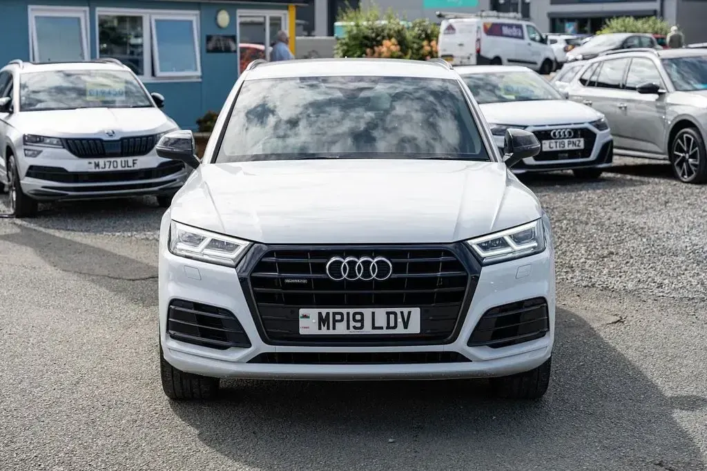 Used Audi Q5 Black Edition 2019 White SUV