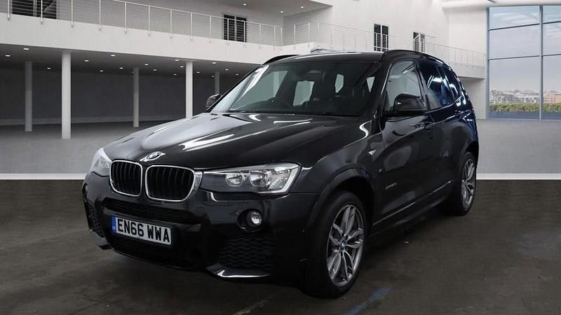 Used BMW X3 M Sport 190 HP (139 kW) 2017 Black SUV